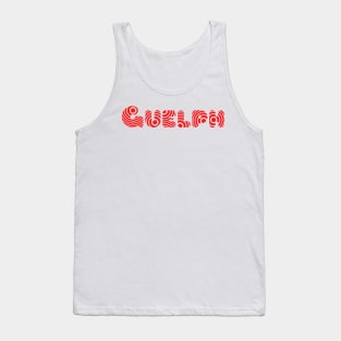 Guelph - Funky Font Tank Top